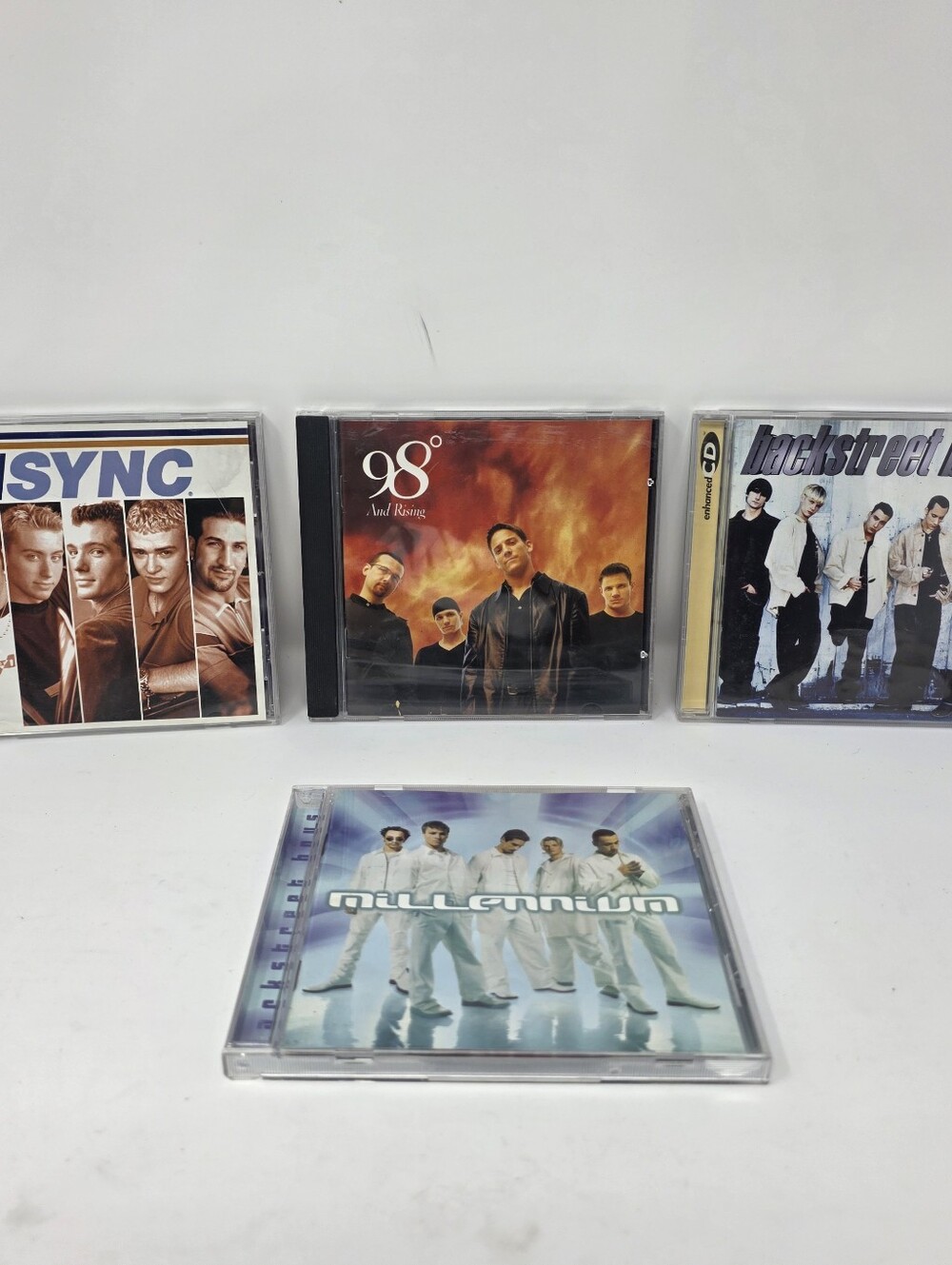 90s Y2K Boy Band CD Lot NSYNC 98 Degrees Backstreet Boys Millennium
